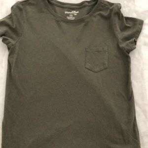 Hunter green t-shirt